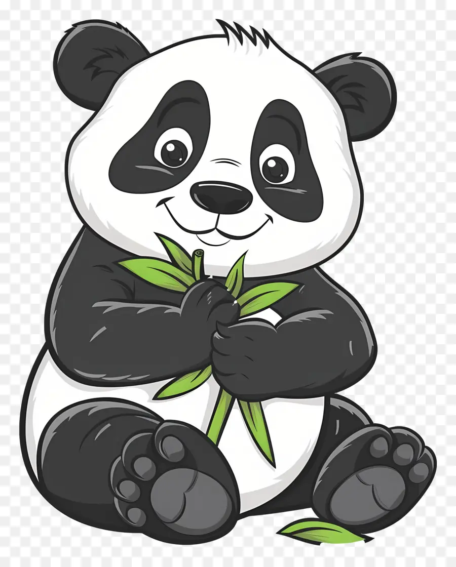 Panda Dos Desenhos Animados，Panda PNG