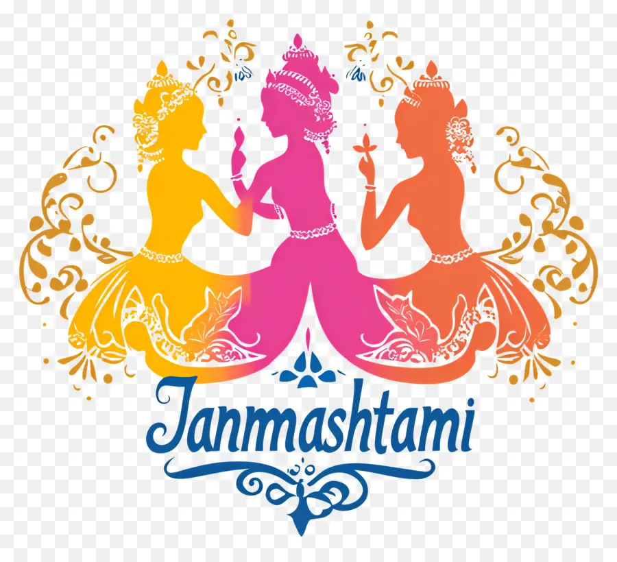 Janmashtami，Dançarinos Janmashtami PNG