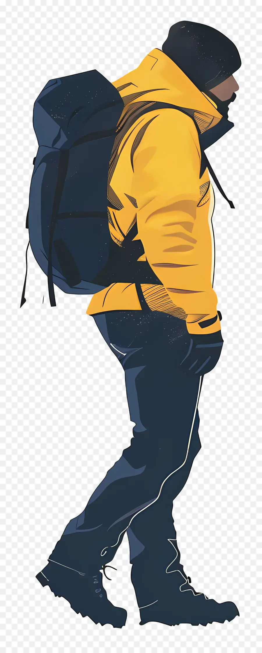 Caminhante，Mochila PNG