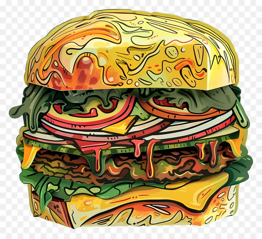 Hamburger，Burger PNG