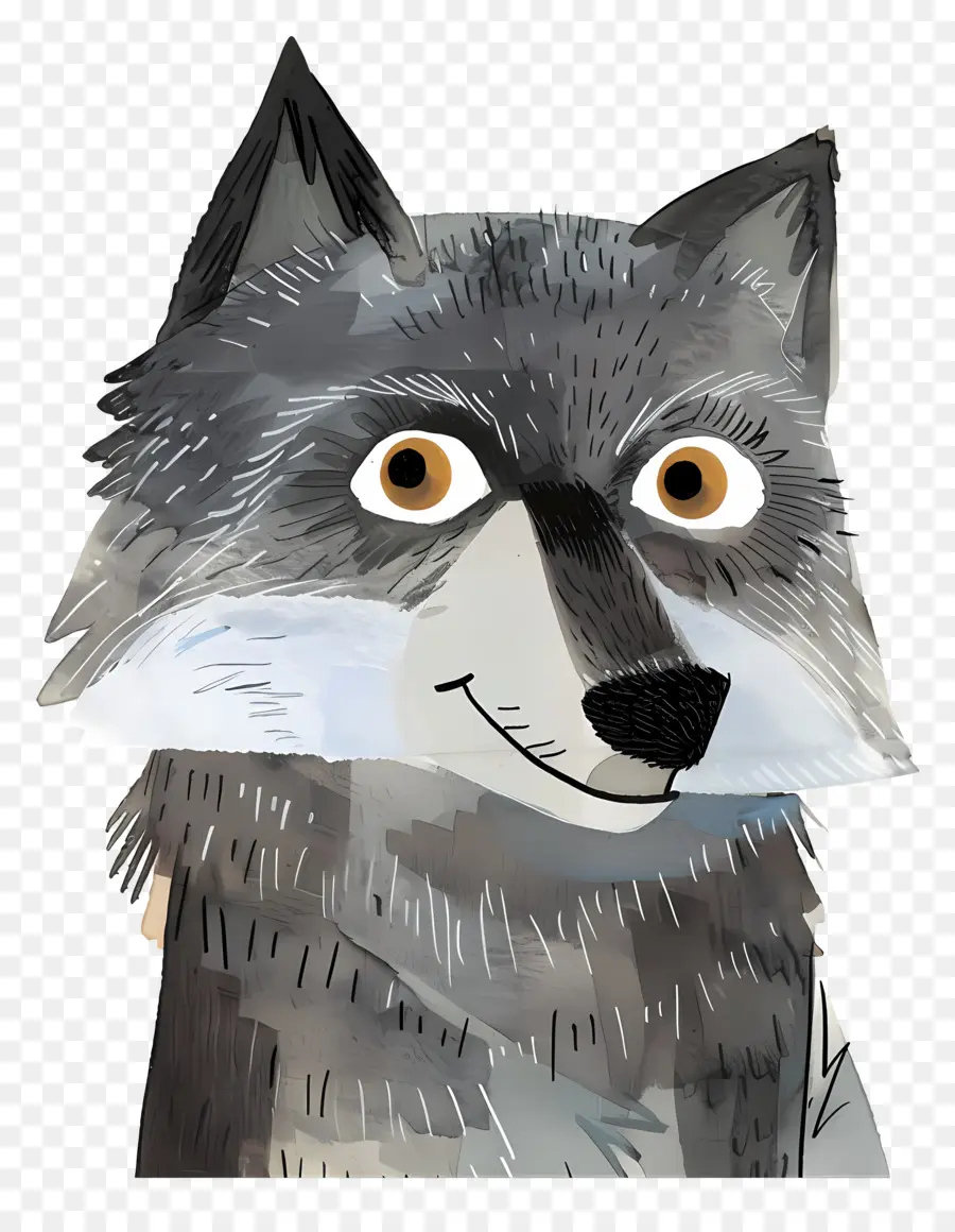 Lobo，Cinza PNG