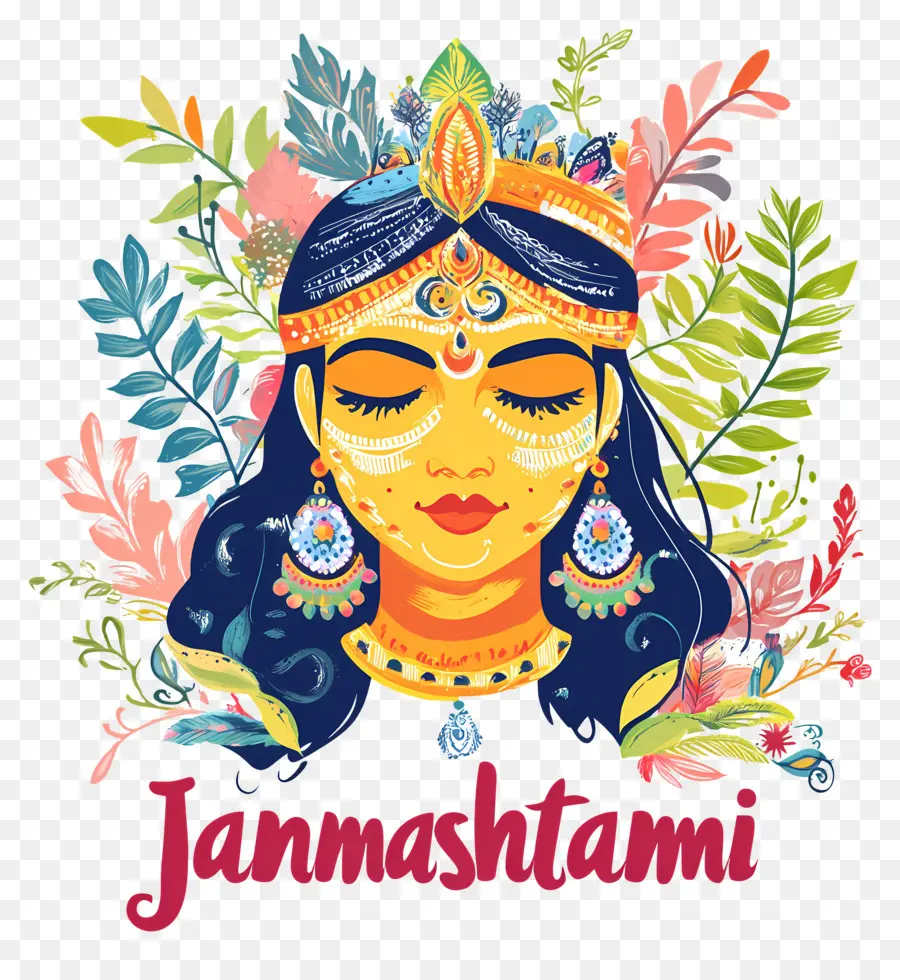 Janmashtami，Rosto De Janmashtami PNG