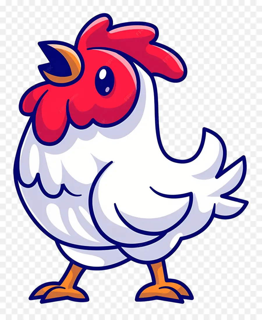 A Galinha Dos Desenhos Animados，Frango PNG