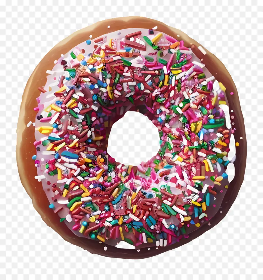 Polvilha No Donut，Rosquinha PNG