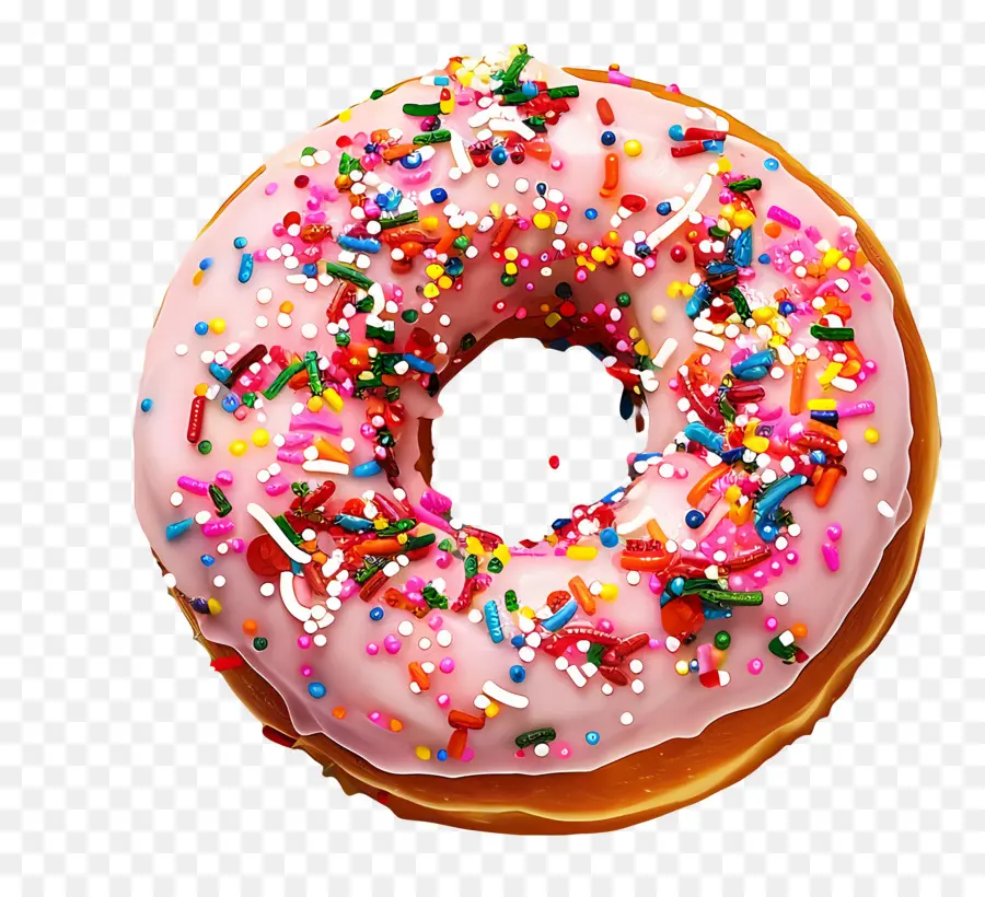 Polvilha No Donut，Rosquinha PNG