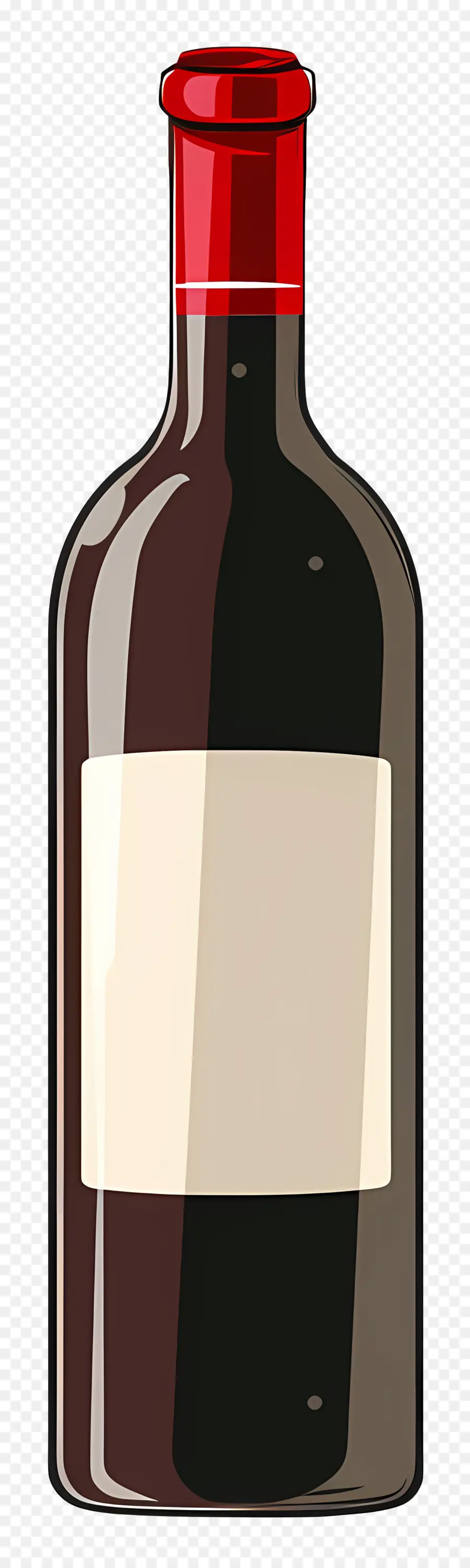 Garrafa De Vinho，Vermelho PNG