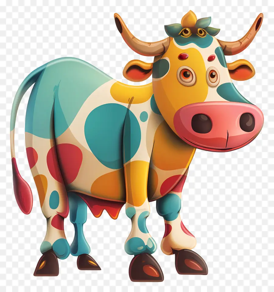 Cow，Cartoon Cow PNG