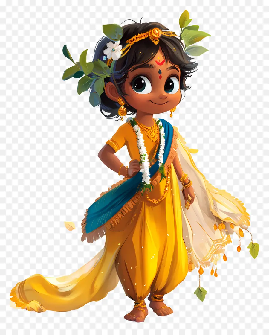 Janmashtami，Garota PNG