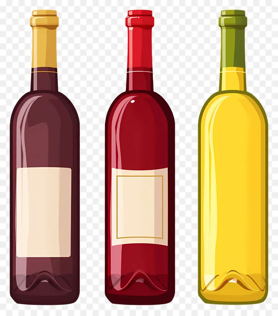 Garrafa De Vinho，Garrafas De Vinho PNG