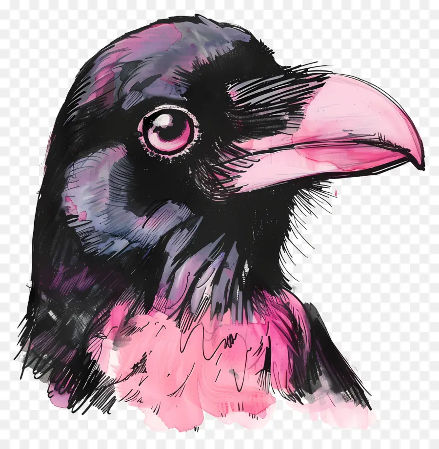 Raven，Pássaro Preto PNG