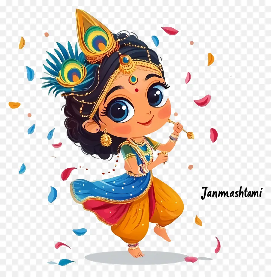 Janmashtami，Personagem Janmashtami PNG