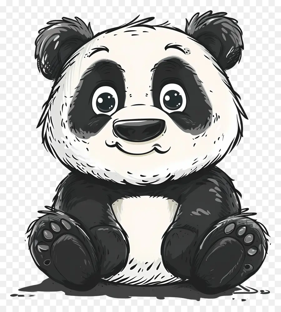 Panda Dos Desenhos Animados，Panda PNG