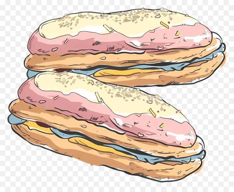 Eclairs，Creme PNG