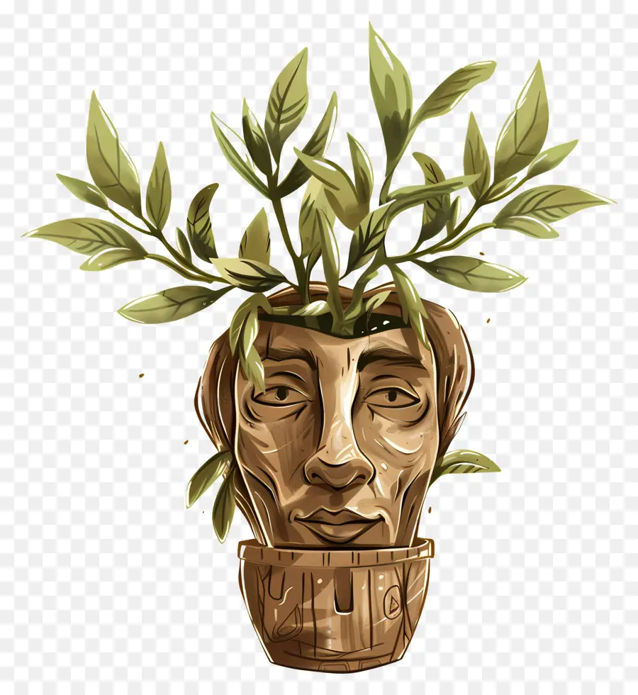 Plantador De Cabeça，Cabeça Da Planta PNG