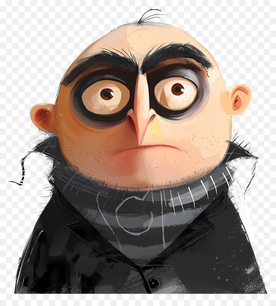 Me Desprezível Gru，Homem Dos Desenhos Animados PNG