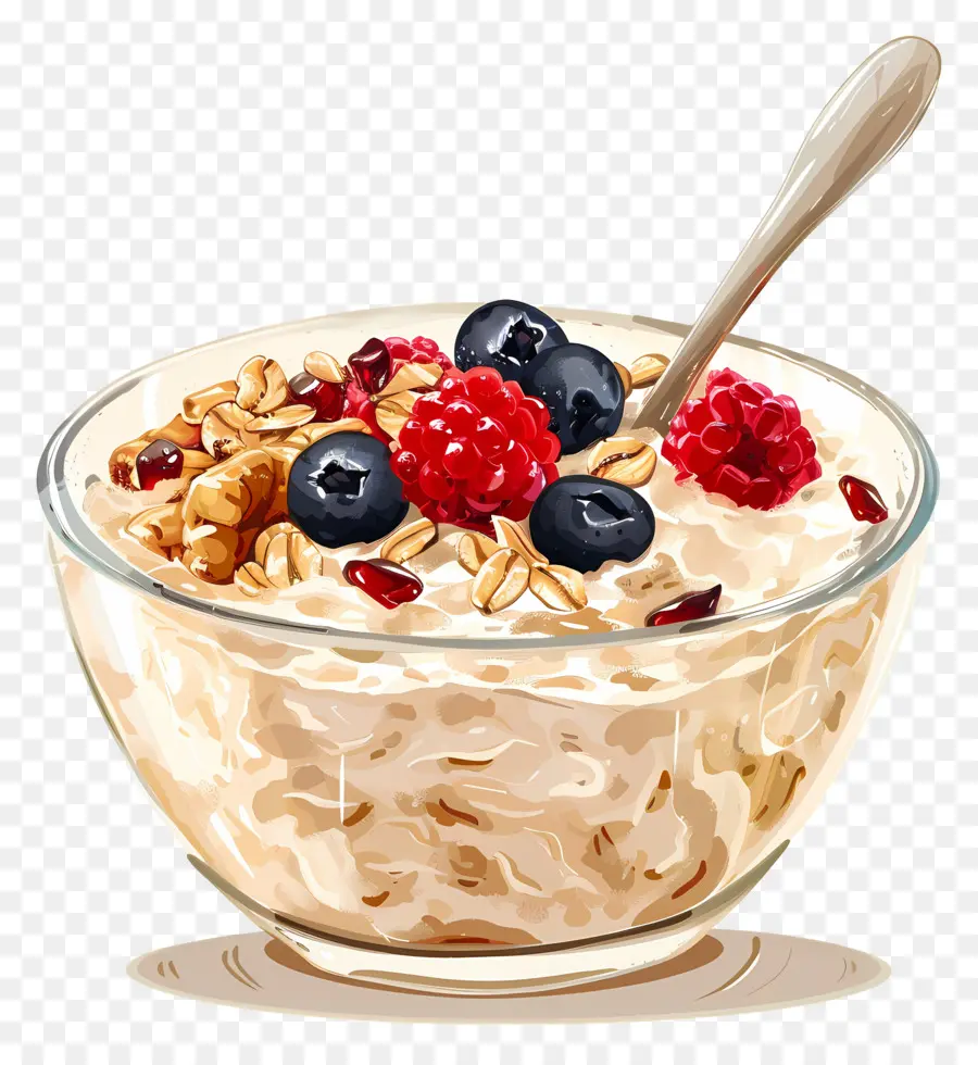 Tigela De Aveia，Oatmeal PNG