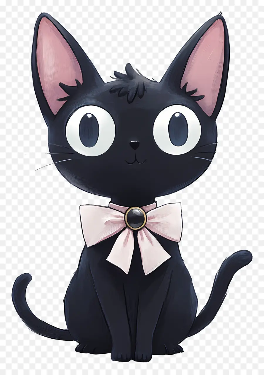 Kuromi，Gato Preto PNG