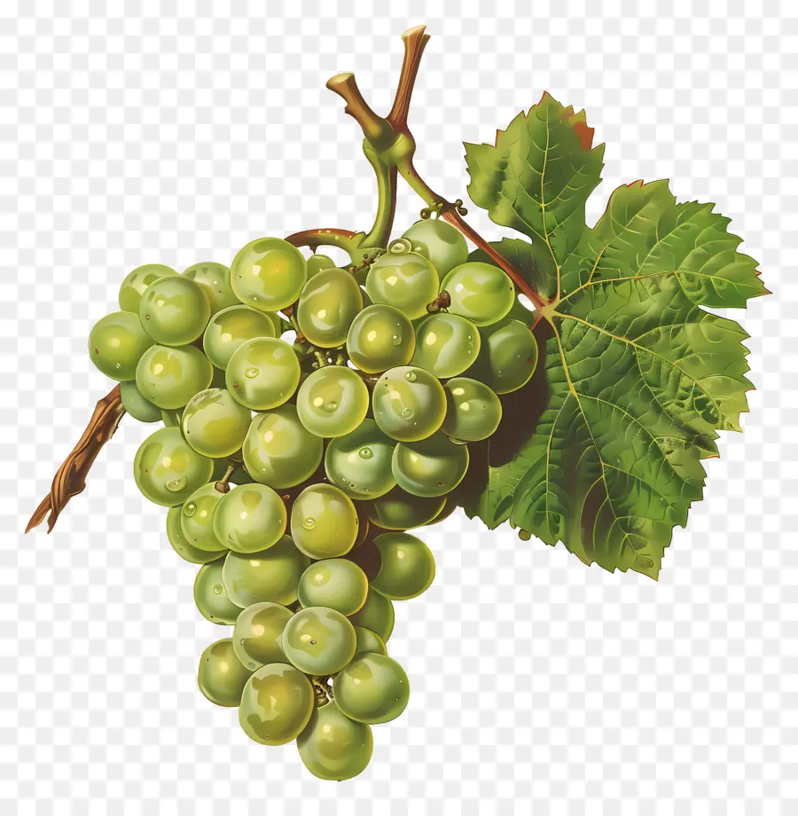 Uvas Verdes，Uvas PNG