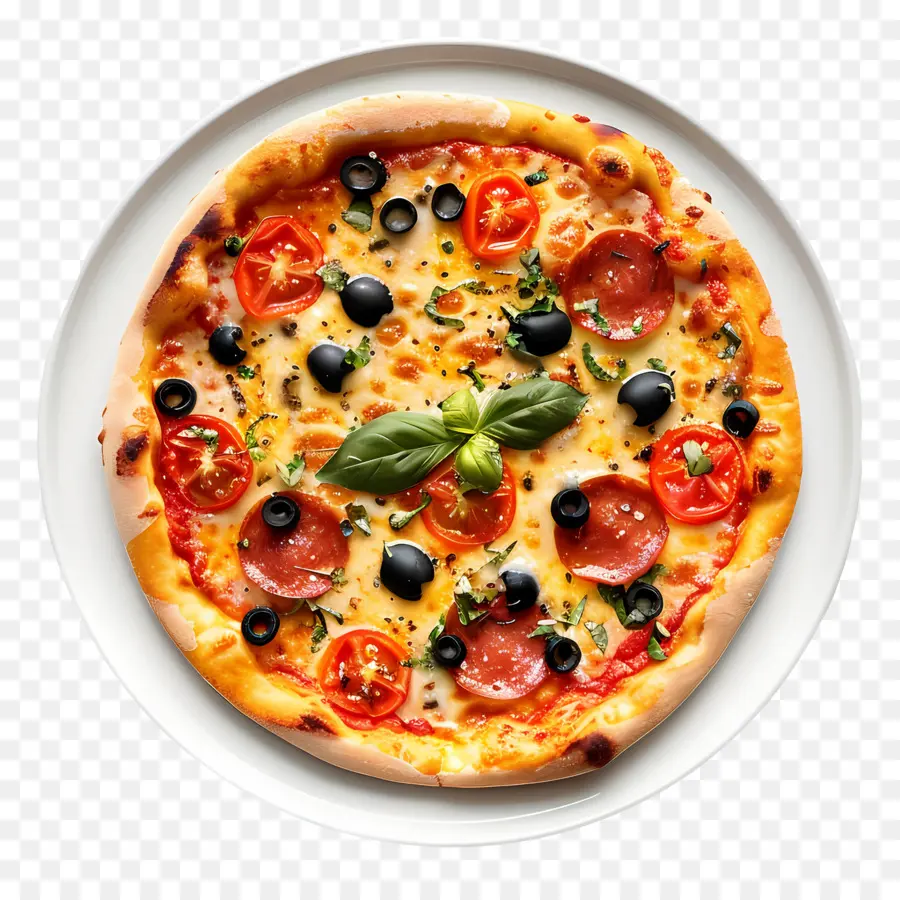 Prato De Pizza，Pizza PNG