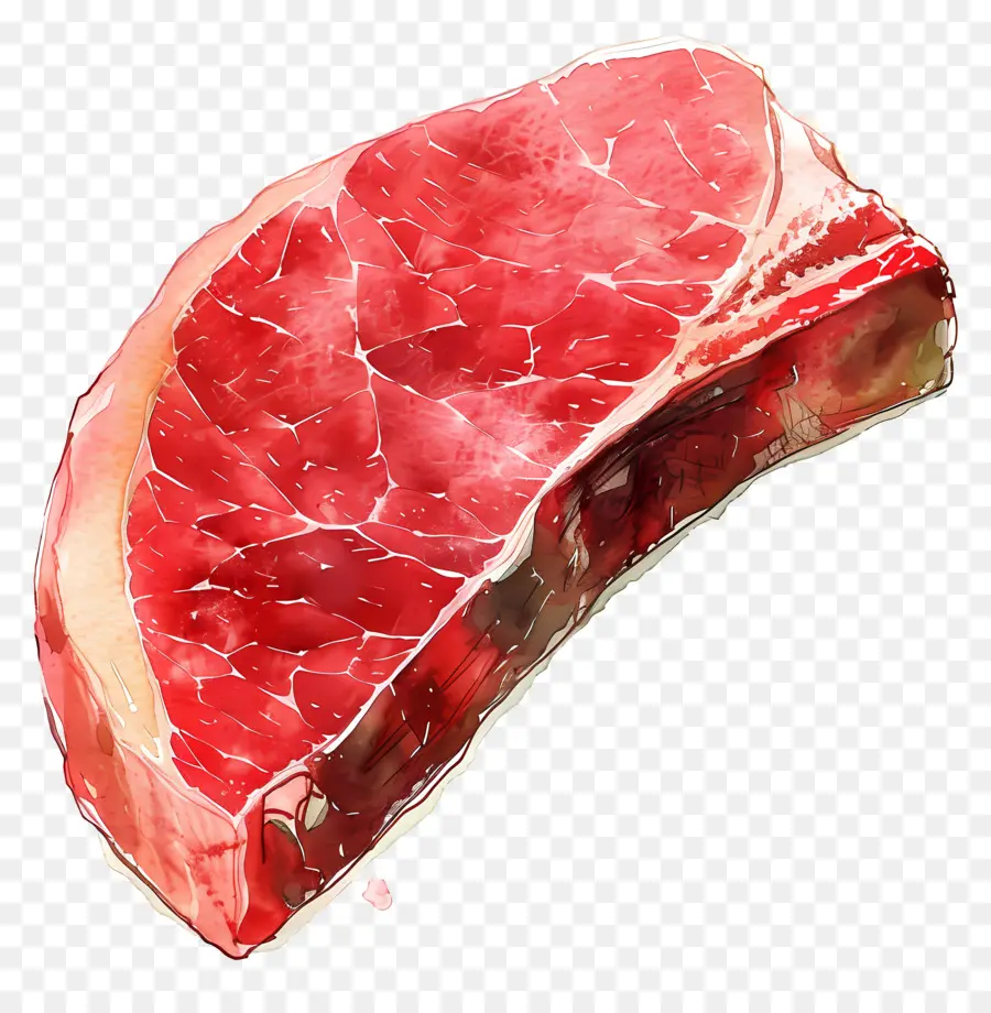 Fatia De Carne，Carne Crua PNG