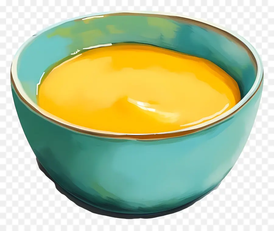 Molho Holandês，Molho Amarelo PNG