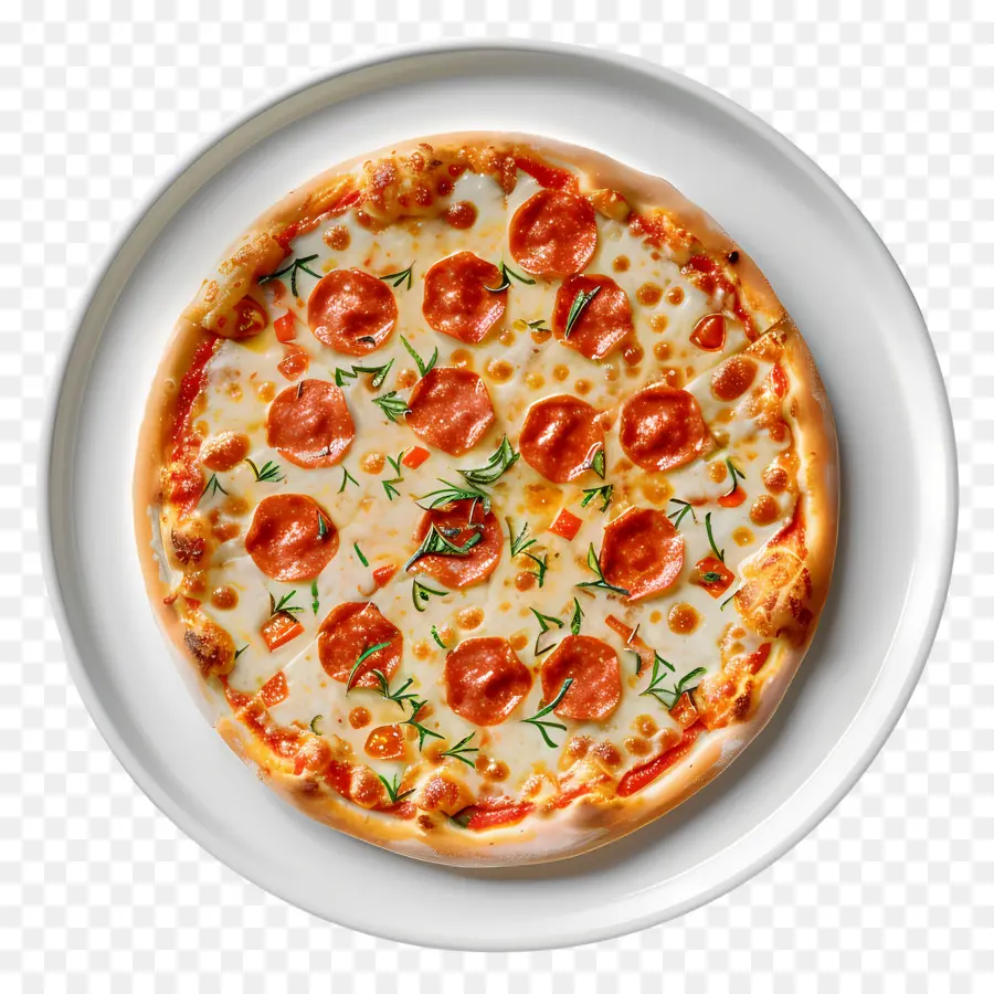 Pizza Placa，Pizza De Pepperoni PNG