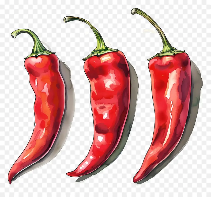 Vermelho Pimenta，Pimenta Vermelha PNG