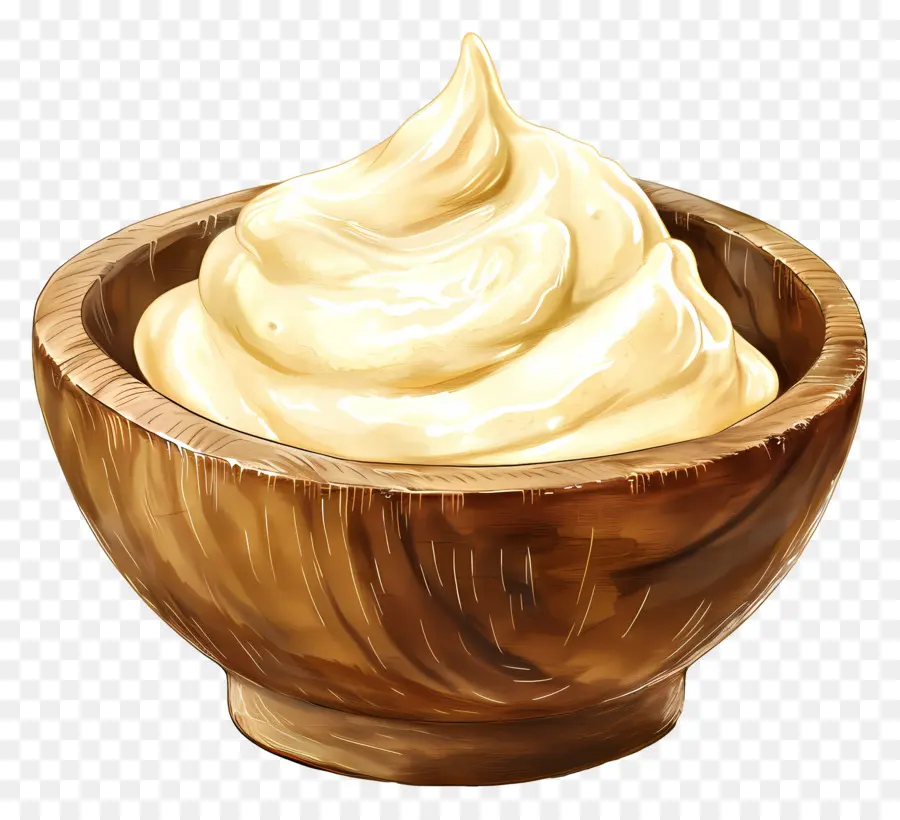 Maionese，Tigela De Creme PNG