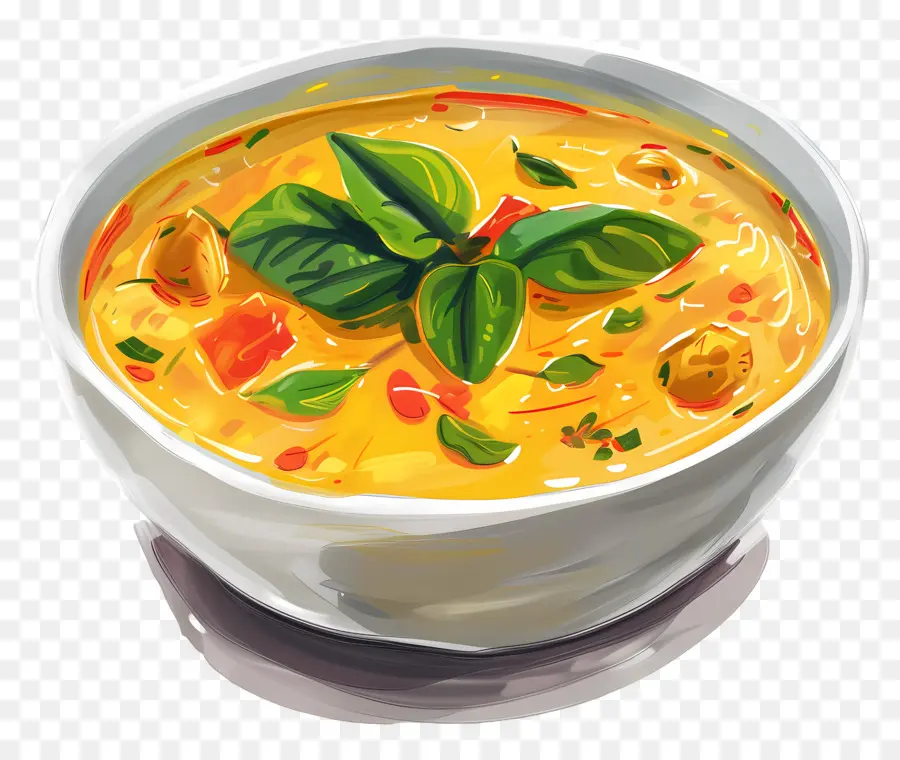 Sopa De Curry，Tigela De Sopa PNG