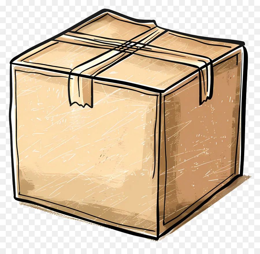 Cardboard Box，Embalagem PNG