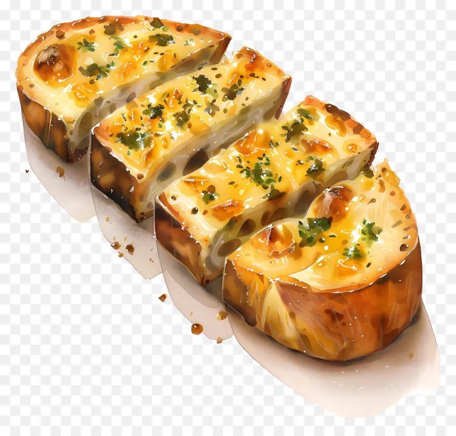 Pão De Alho，Queijo PNG