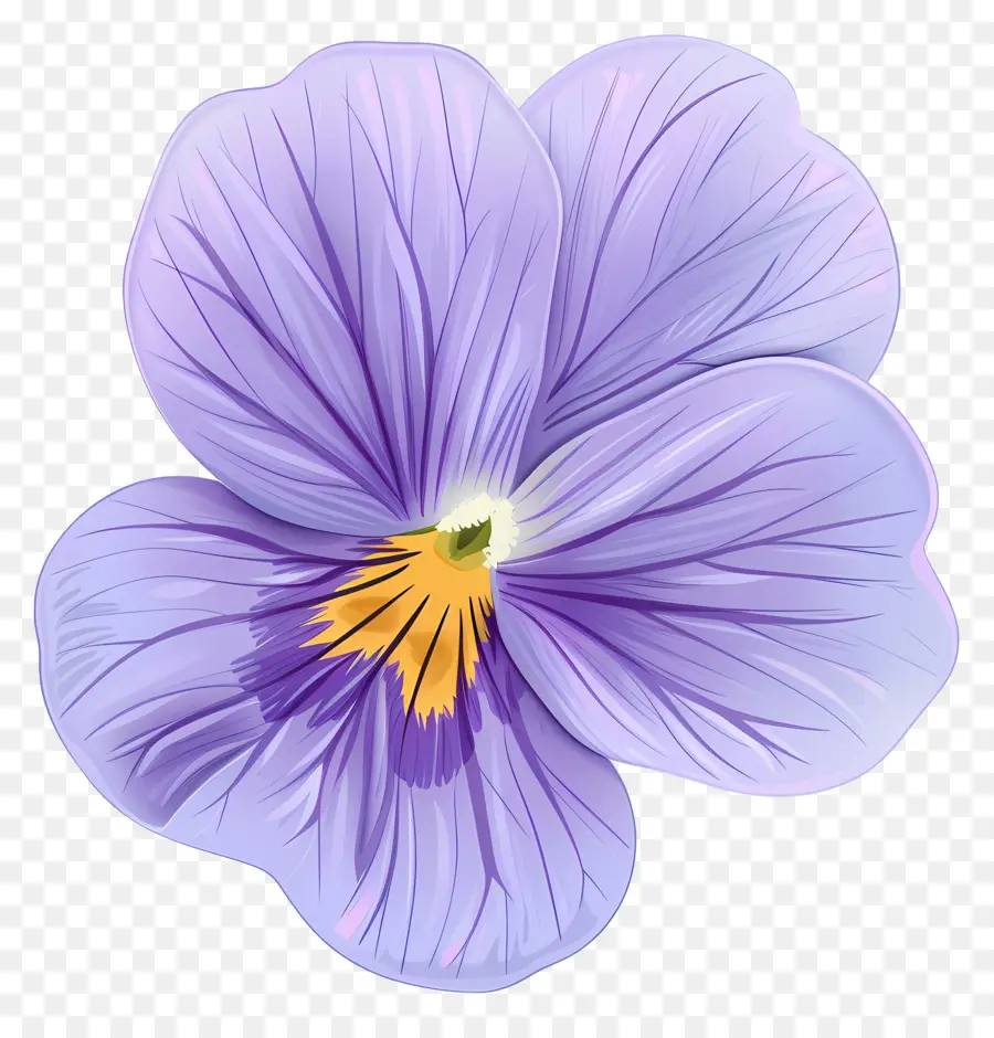 Violeta Flor，Flor Roxa PNG