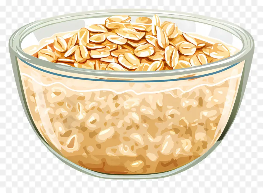 Tigela De Aveia，Oatmeal PNG