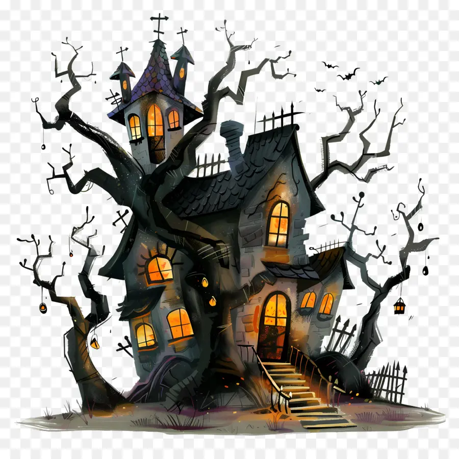 Casa Mal Assombrada，Spooky PNG