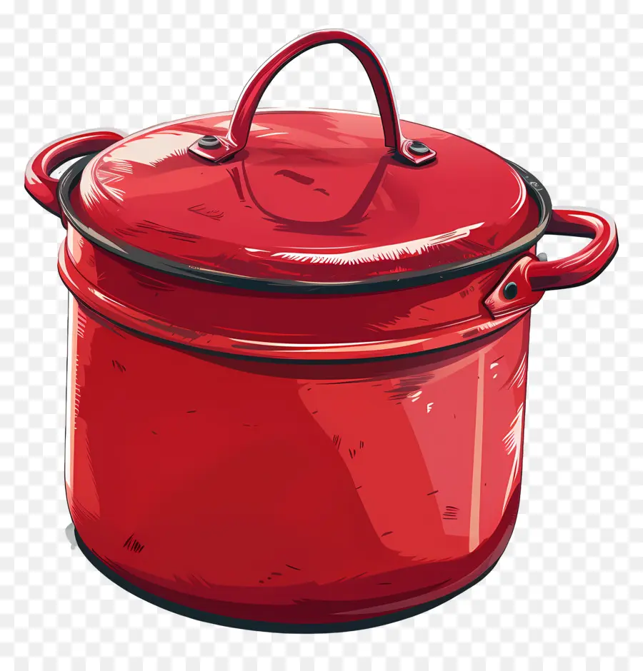 Pote De Trekking，Pote Vermelho PNG