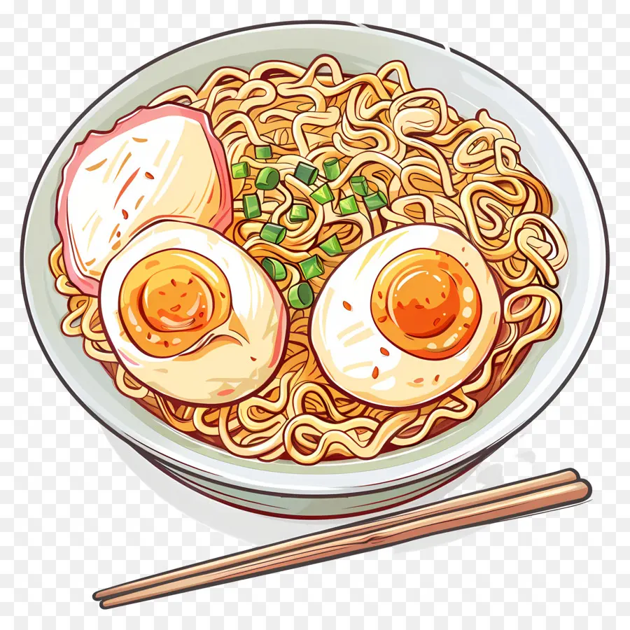 Macarrão Instantâneo，Tigela De Ramen PNG