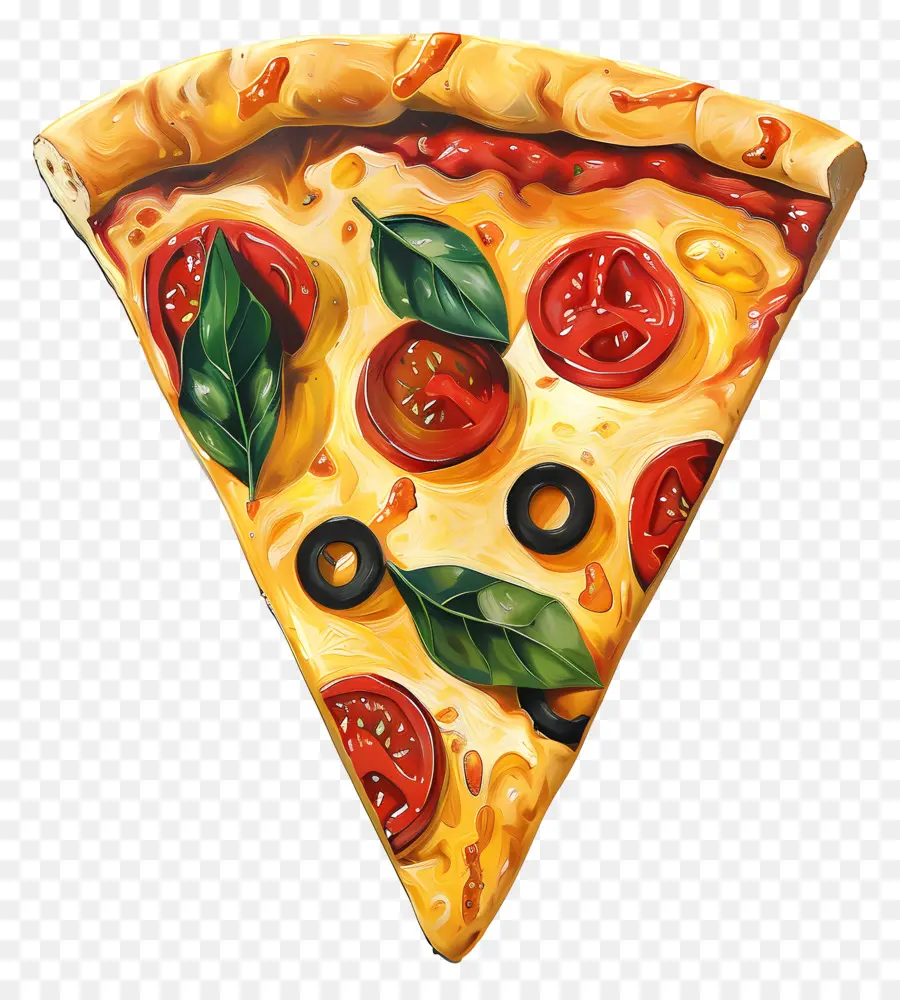 Fatia De Pizza，Queijo PNG