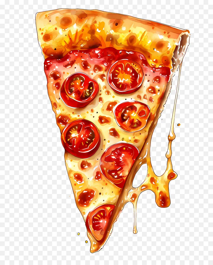 Fatia De Pizza，Queijo PNG