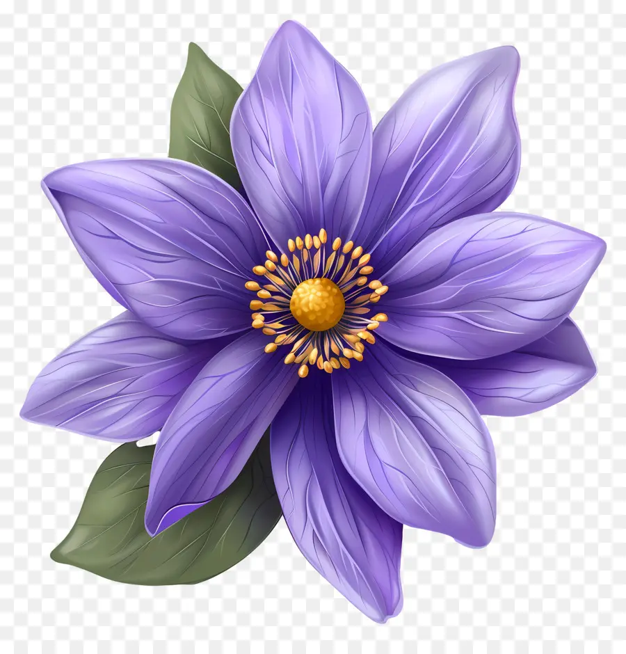 Violeta Flor，Flor PNG