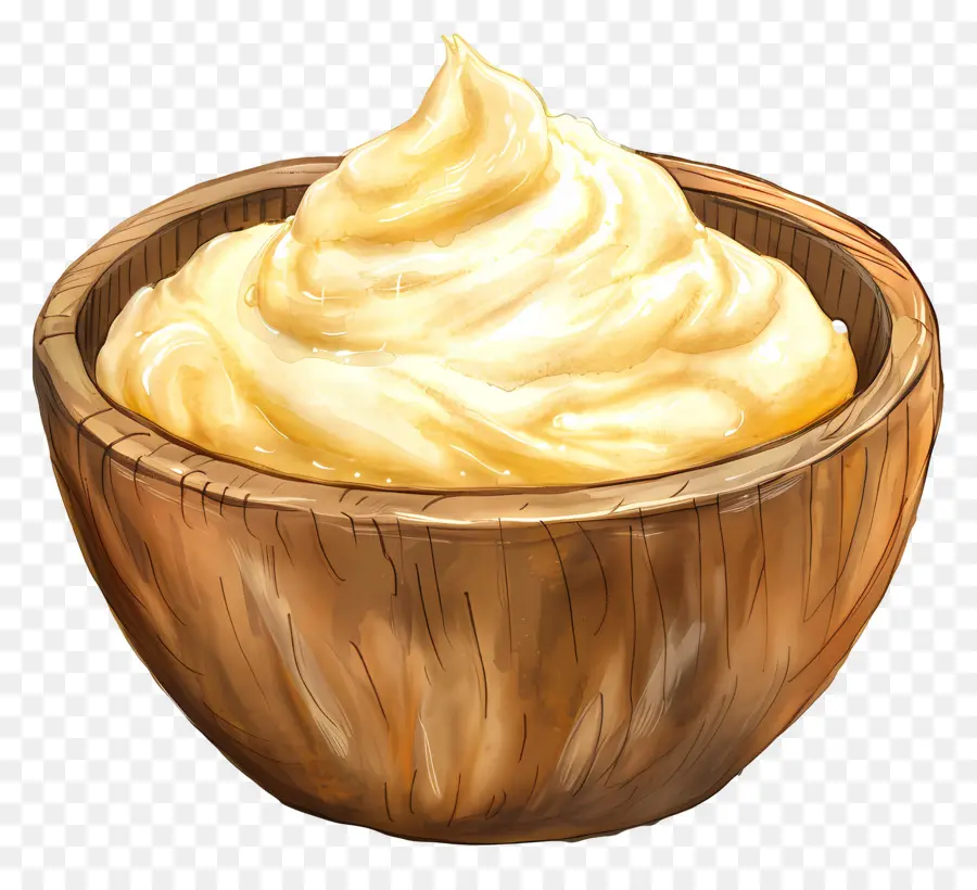 Maionese，Tigela De Creme PNG