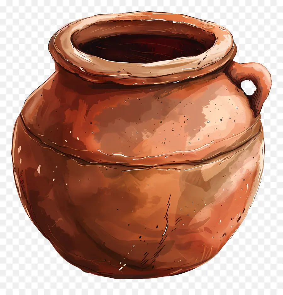 Panela De Barro，Vaso PNG