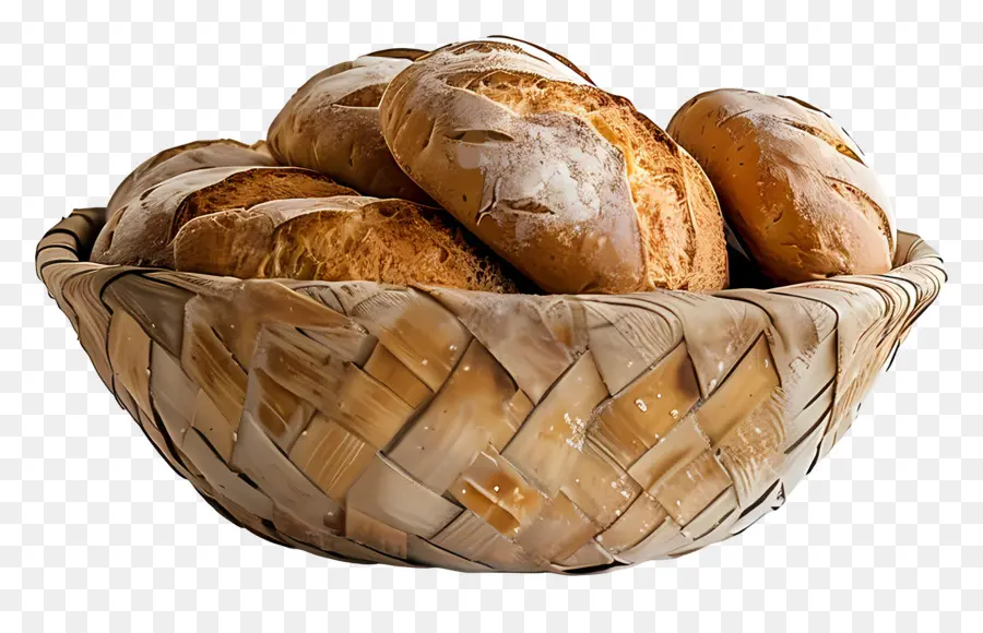 Cesta De Pão，Pão PNG