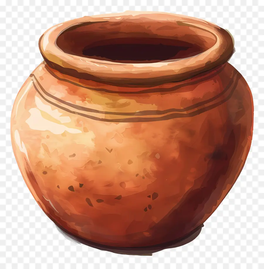 Panela De Barro，Vaso PNG