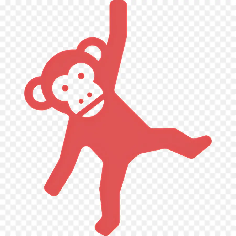 Macaco，Vermelho PNG