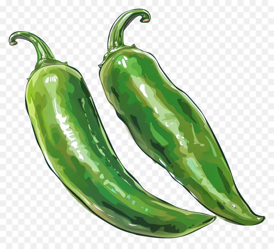 Pimenta Verde，Pimentão Verde PNG