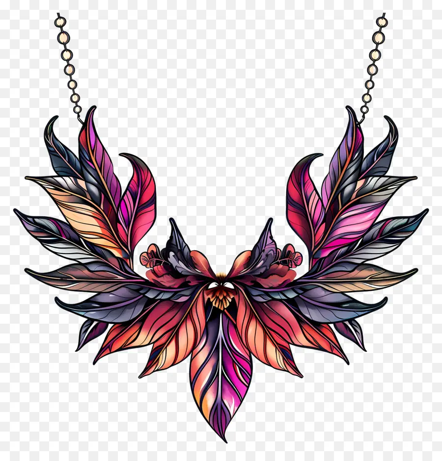 Necklace，Floral PNG