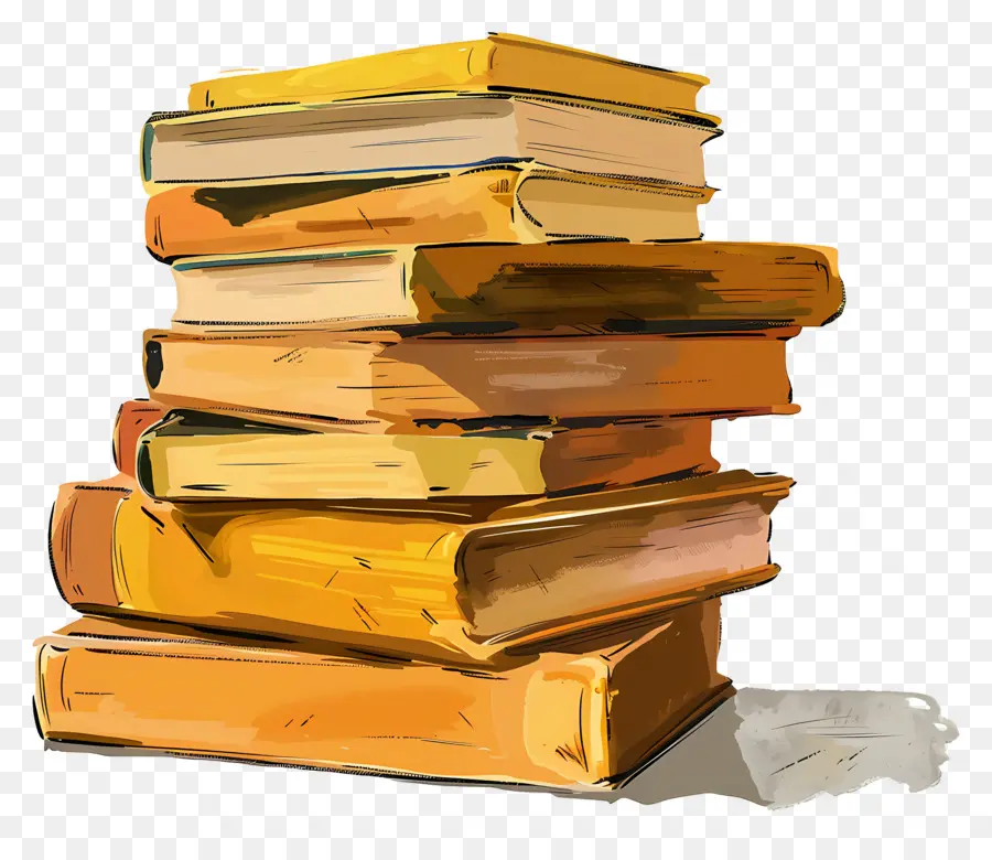 Livros Ocre，Livros PNG