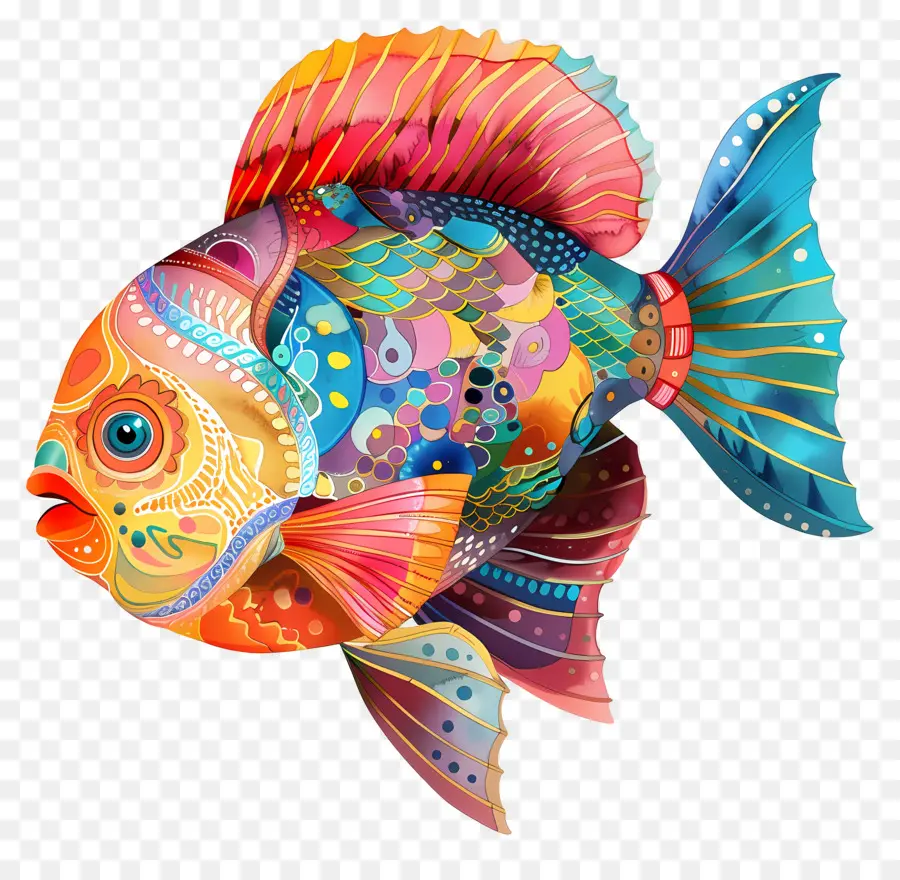 Peixes Tropicais，Peixe Colorido PNG