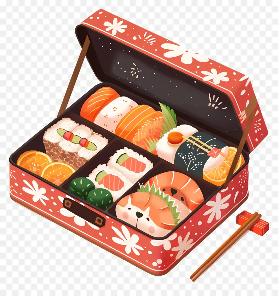 Caixa De Bento，Culinária Japonesa PNG