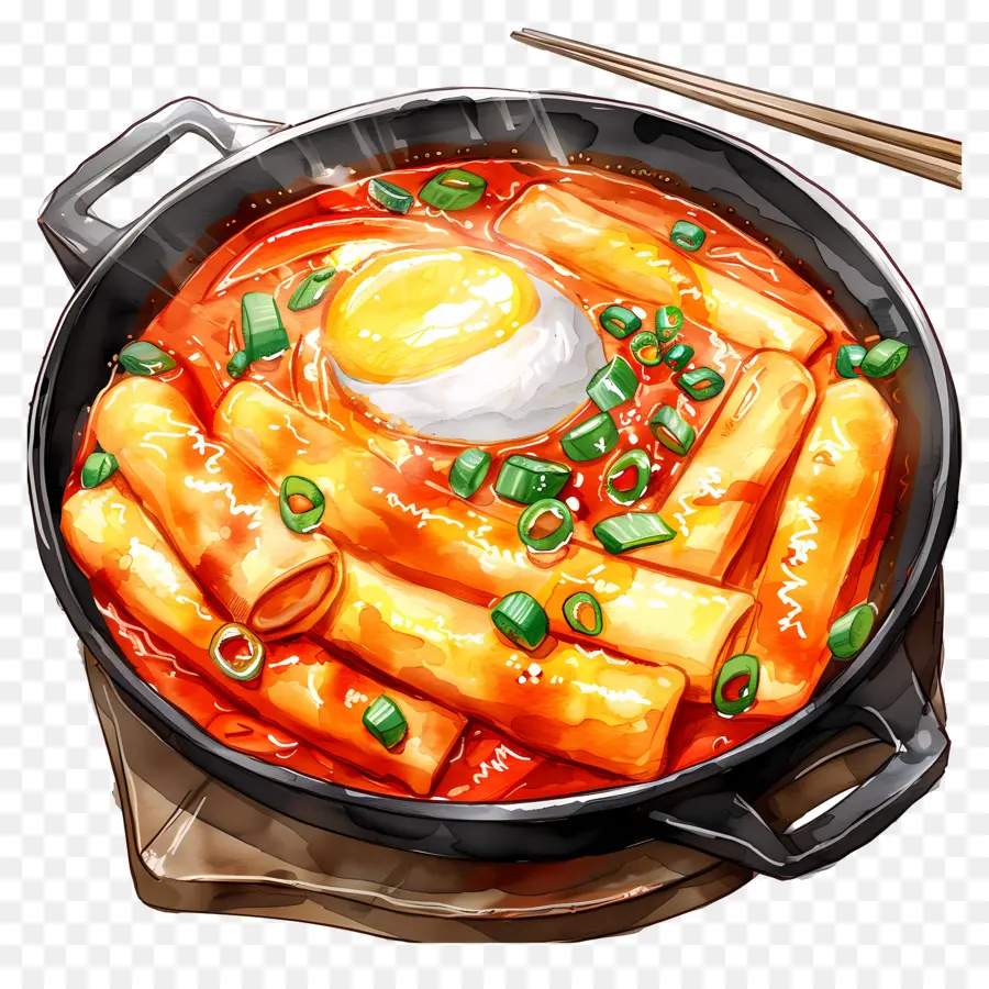 Tteokbokki Brega，Tteokbokki PNG